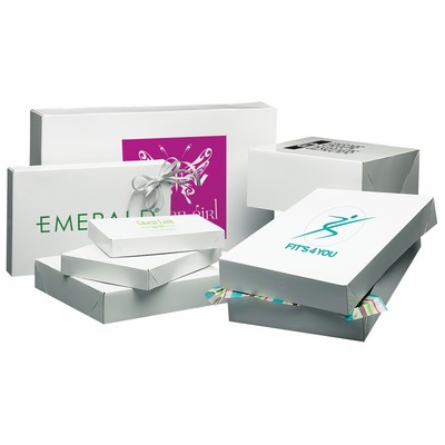 White Gloss Apparel Box (10"x7"x1.5")