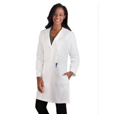 Meta Labwear - Women's Knot Button Five-Pocket 38" iPad® Lab Coat