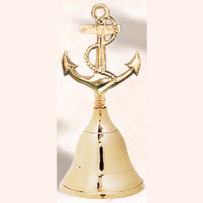 Solid Brass Anchor Bell