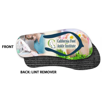 Flip Flop Shape w/ Lint Remover