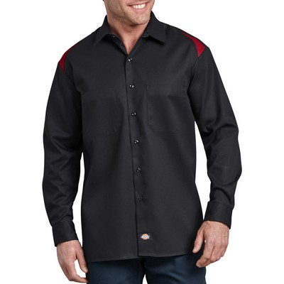 Dickies Men's Long Sleeve Performance Team Shirt