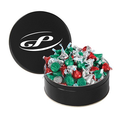 Medium Assorted Snack Tins - Hershey's® Holiday Kisses®