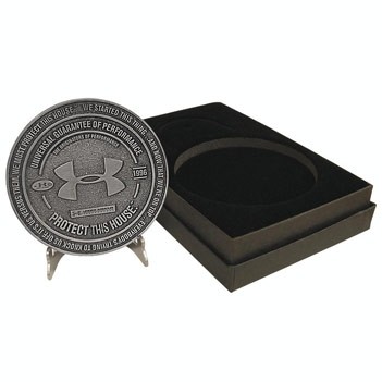 Medallion Pack Box w/ Nickel Silver Stand