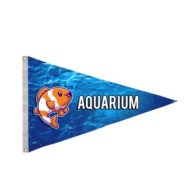 24" x 36" Pennant Flag - Single Sided