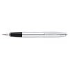 Cross Calais Polished Chrome Fountain Pen w/Stainless Steel Nib