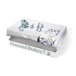 Jewelry Box w/Custom Full Color Printed Lid (3½"x3½"x7/8")