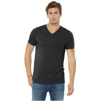 Bella+Canvas® Unisex Triblend Short Sleeve V-Neck Tee