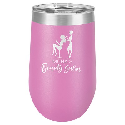 16 Oz. Wine Tumbler - Light Purple