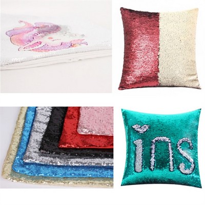 Reversible Sequin Pillowcase