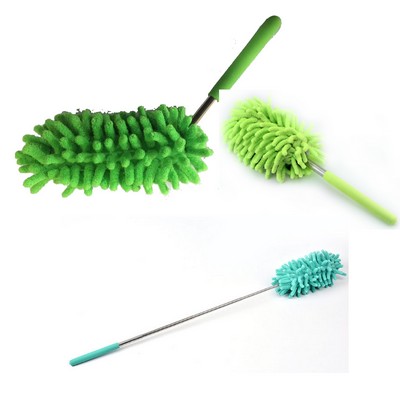 Extendable Duster Telescopic Washable Chenille Microfiber Duster