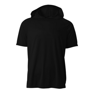 Men's Cooling Performance Short Sleeve Hooded Tee