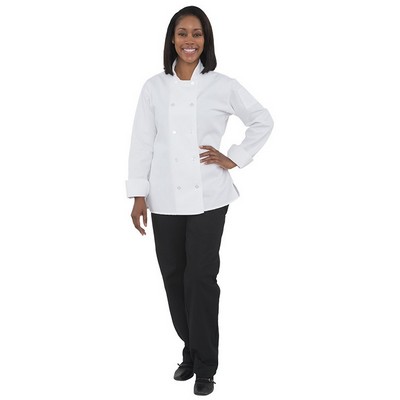 Women's Long Sleeve Chef Coat (XS-3XL)