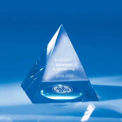 Reflections Crystal Award 3"H