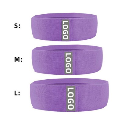 3 Piece Set Resistance Bands For Booty Exercise