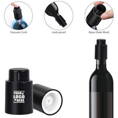 Date Mark Vacuum Wine Bottle Stopper