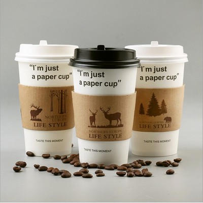 Paper Coffee Cup Sleeve