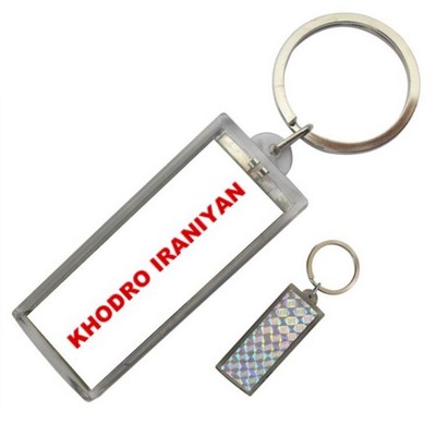 Solar Flash LED Keychain