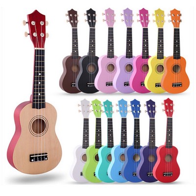 21" Colored Basswood Ukulele