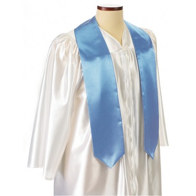 Light Blue 72" Graduation Stole