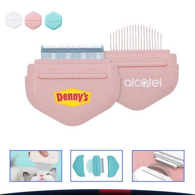 2 in 1 Pet Grooming Brush