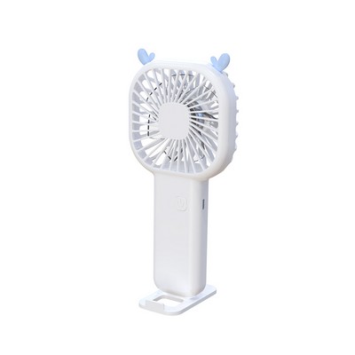 800mAH Mini Portable Handheld Fan with Bracket Desktop USB Charging Electric Fan with 3 Speeds