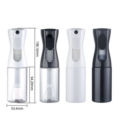 300ml Ultra fine durable refillable continuous fine mist spray bottle with trigger