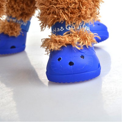 Pet Waterproof Shoes,Dog Rain Boots,Silicone Pet Sandals