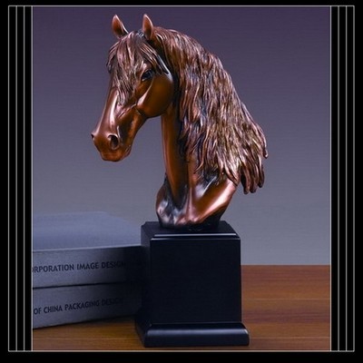 Horse Head Trophy (5"x12")