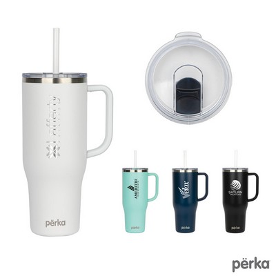 Perka Kempton 40 oz. Double Wall, Stainless Steel Travel Mug