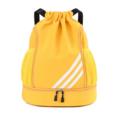 Oxford Cloth Backpack Pull String Bag