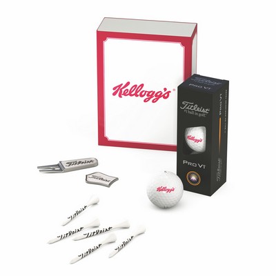 Titleist Pro V1 Packedge 3-Ball Tournament Kit