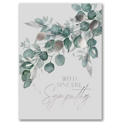 Sterling Sympathy Card