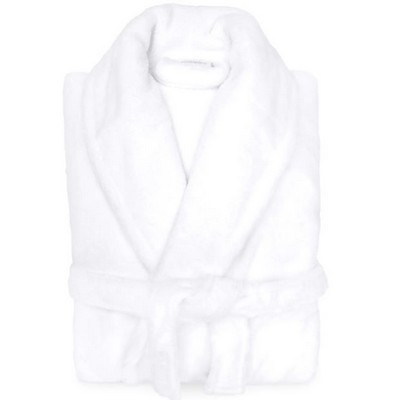 Adult Robes - Solid - Kapua™ Cotton Velour - White - XL