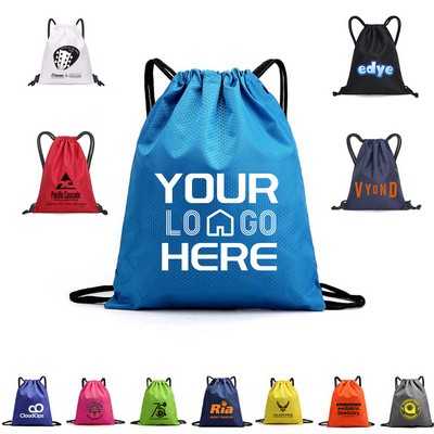 600D Waterproof Drawstring Backpack