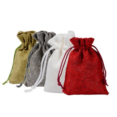 Jute Linen Gift Bag