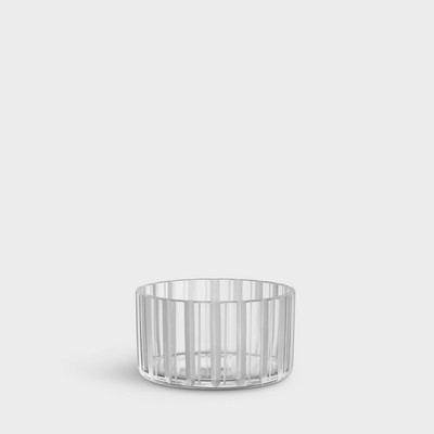 Cut In Numbers Stripes Bowl Small