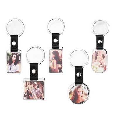 Metal Keychain Sublimation Photo Keychain