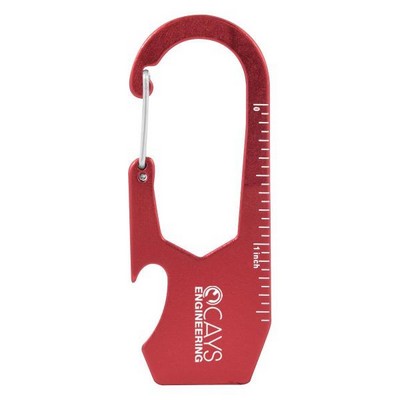 Multi-Function Bottle Opener With Carabiner