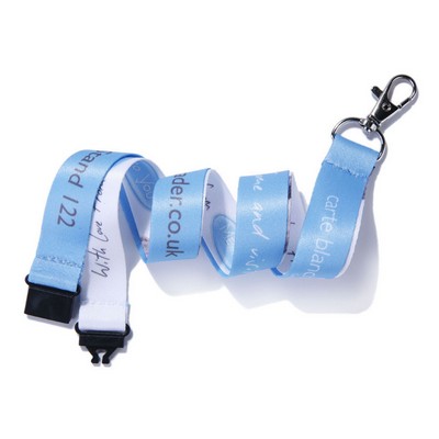 3/4" Full Color printed Lanyard