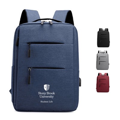 Laptop Backpack with USB Charging Port