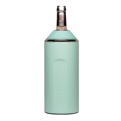 Vinglacé Wine & Champagne Chiller, Sea Glass