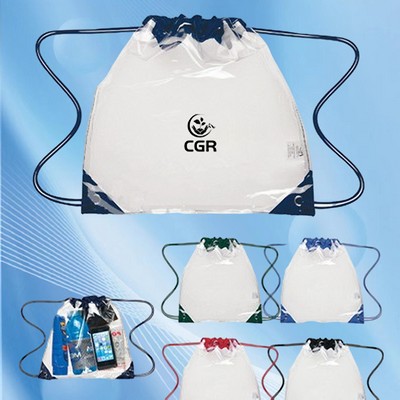 Clear Drawstring Backpack