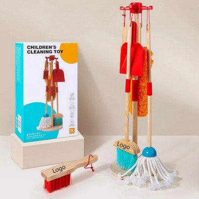 Kids Cleaning Set Pretend Play Housekeeping Toy