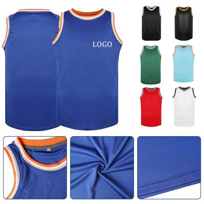 Men's Mesh Athletic Reversible Sports Shirts