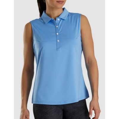 FootJoy® Women's Light Blue Sleeveless Shirt