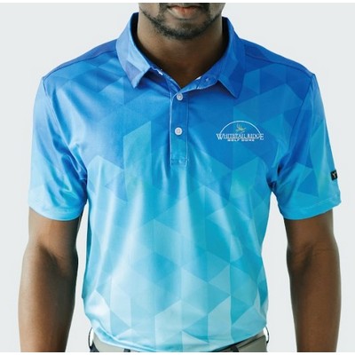 Men's Golf Polo - Baby Fade