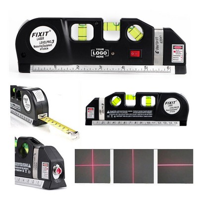 Multifunction Laser Level With Tape Measure