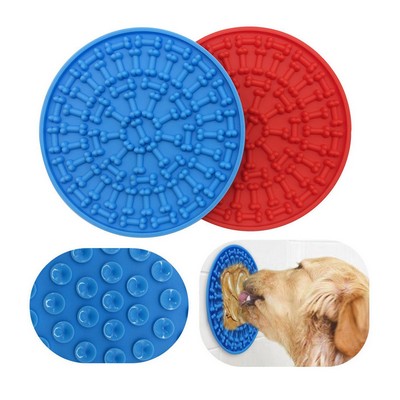 Silicone Slow Feeder Lick Mat for Pets