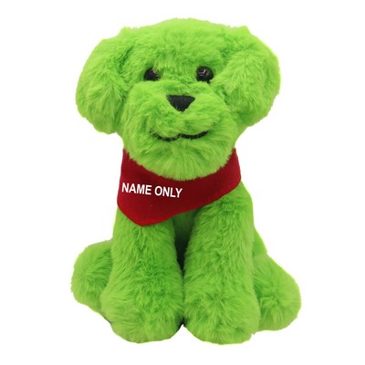 Green Little Rascal Dog Toy