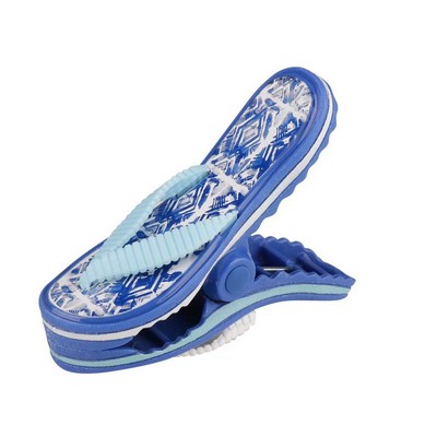 Slippers Shaped Beach Towel Clips